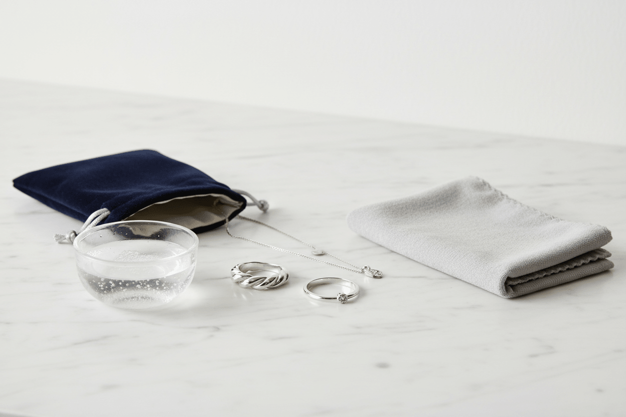 How to Clean and Store 925 Silver from Tarnishing - 925 Silver Jewelery