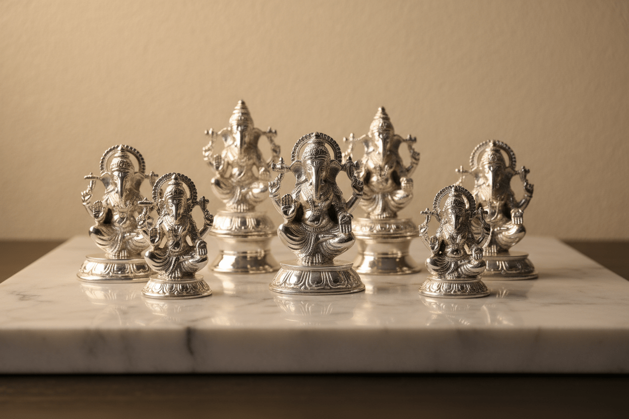 Sacred Spaces: How to Choose Silver Idols for Your Home Temple - 925 Silver Jewelery
