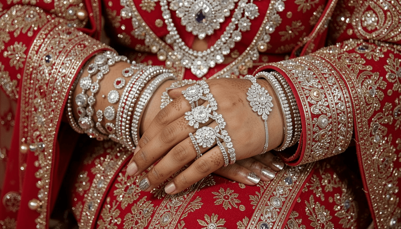 Why Silver Jewellery Makes the Perfect Wedding Gift in India - 925 Silver Jewelery