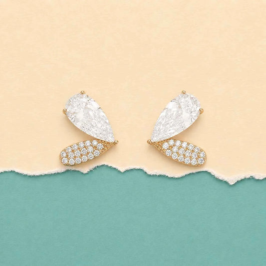Pear Blossom Stud Earrings