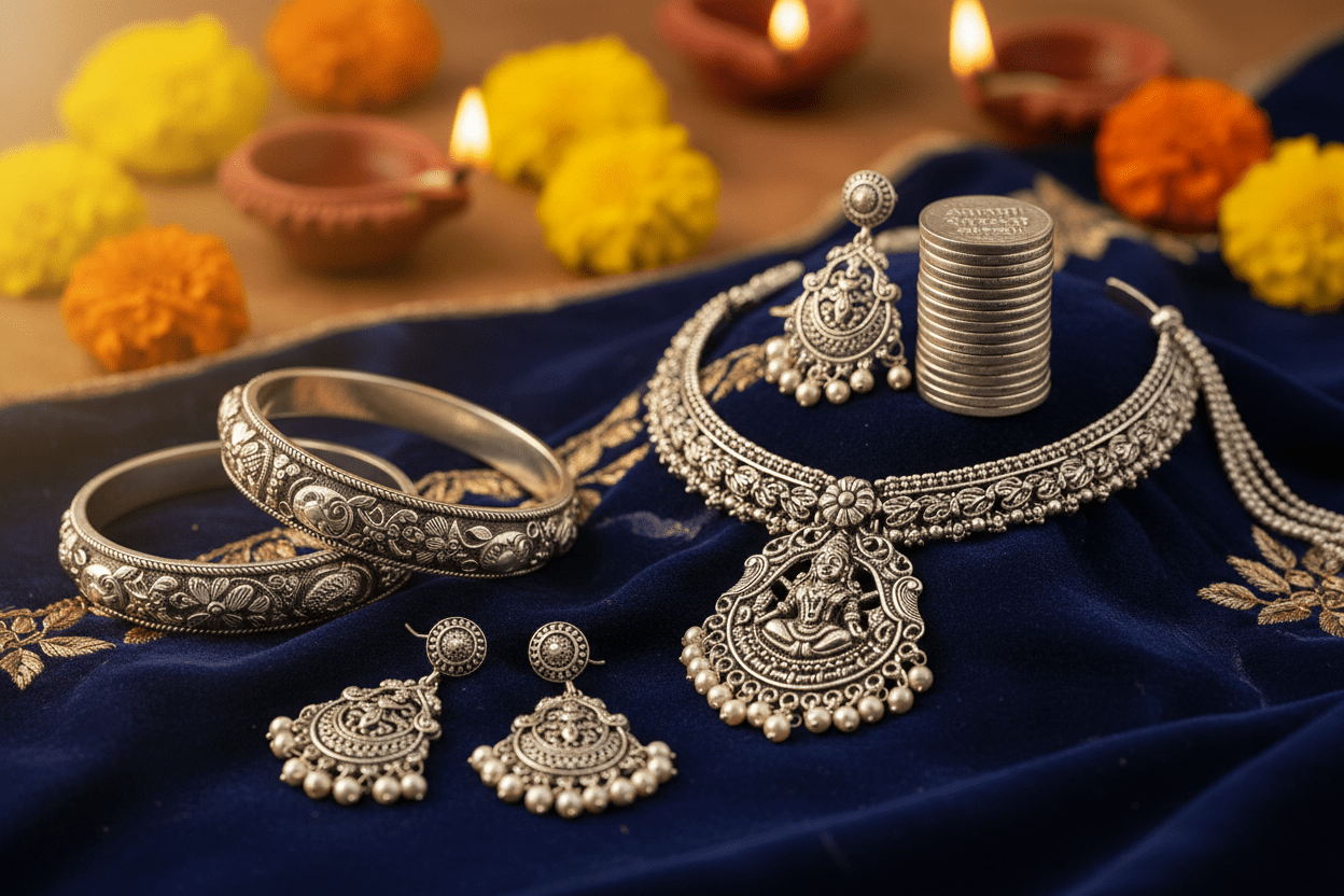 5 Auspicious Silver Pieces to Buy for Akshaya Tritiya 2026 - 925 Silver Jewelery