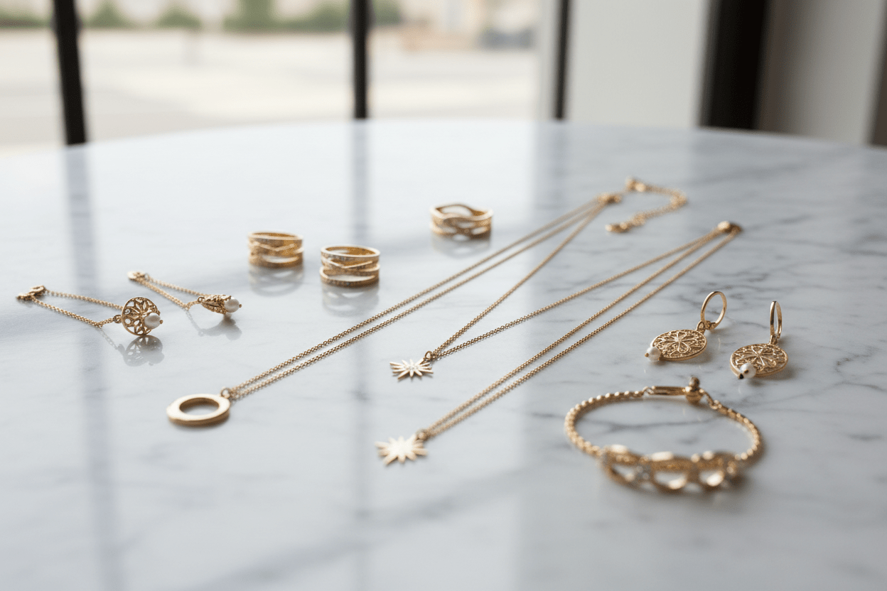 Gold-Plated Silver vs. 1 Gram Gold - 925 Silver Jewelery