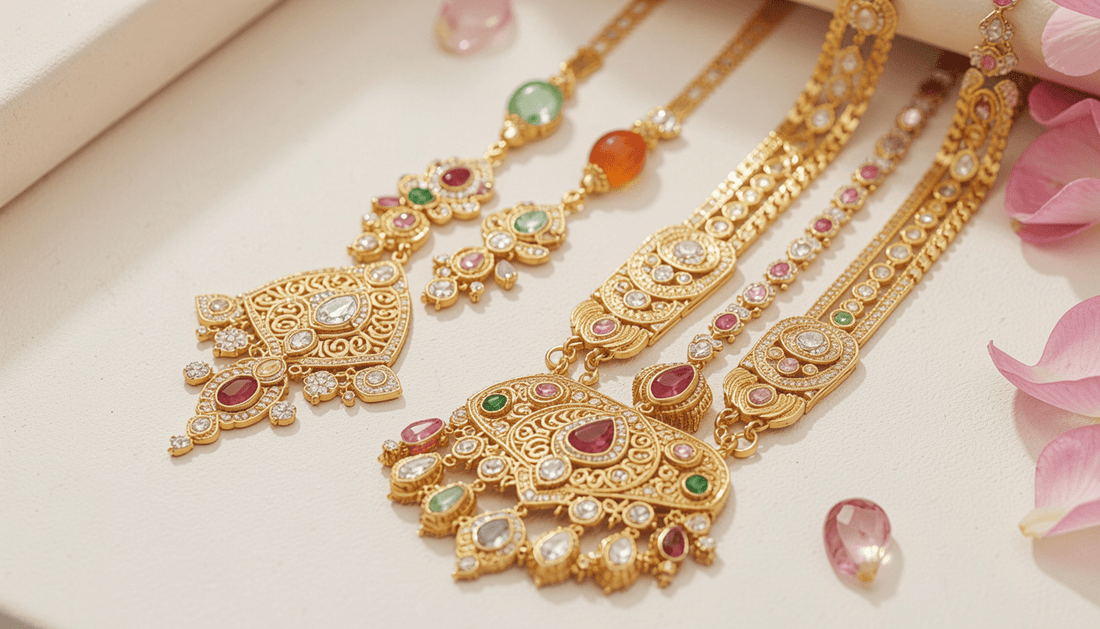 Temple Jewellery in Modern Fashion — The Gold-Plated Silver Trend - 925 Silver Jewelery