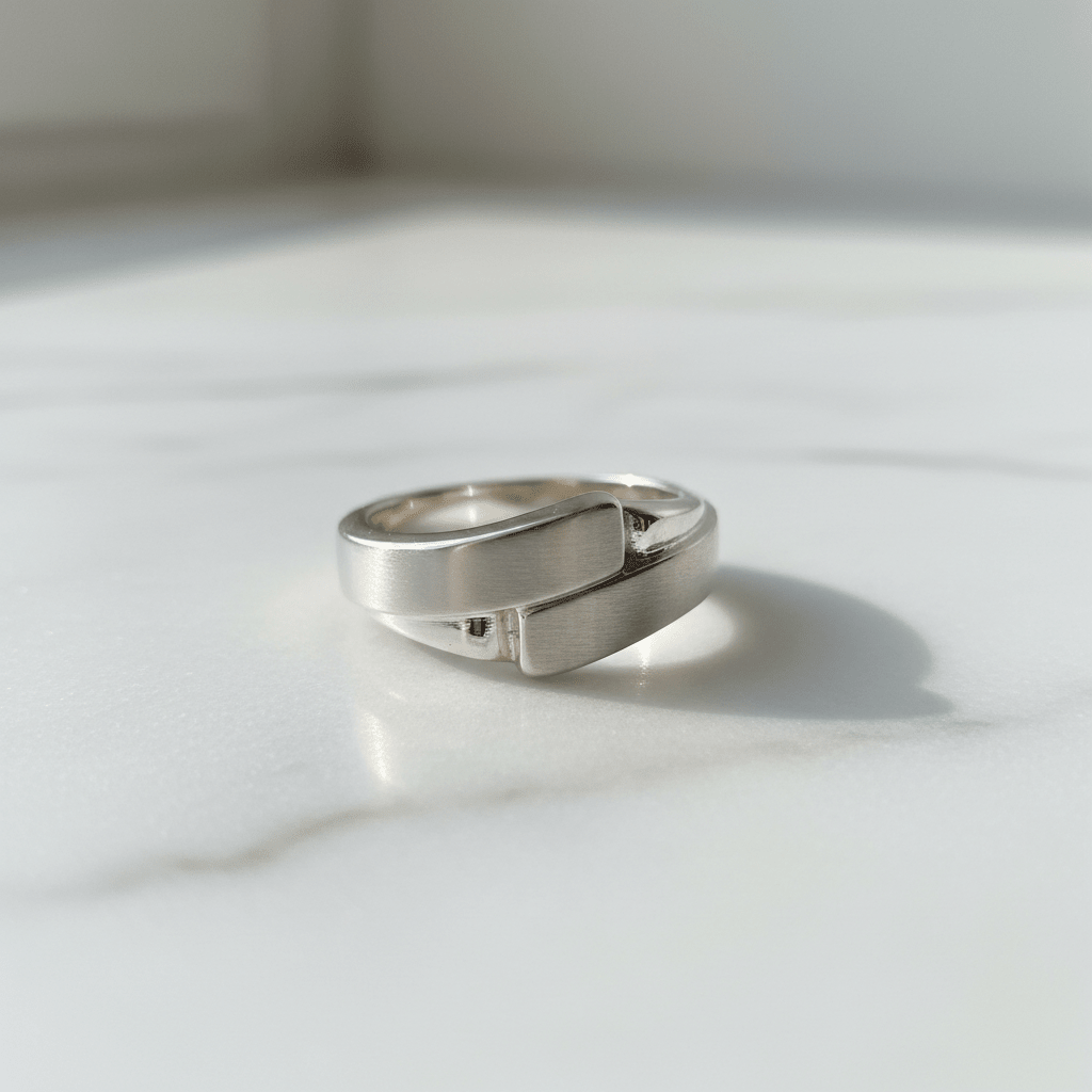 The Modern Patriarch: Reclaiming the Silver Signet Ring - 925 Silver Jewelery