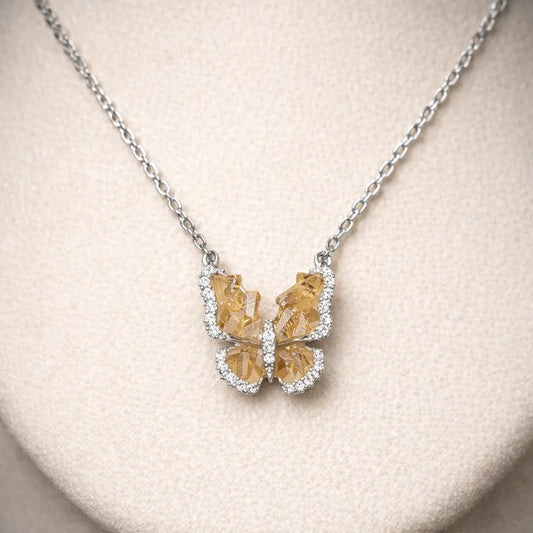 Citrine Yellow Quartz wings