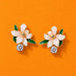 Blossom Spark Floral Stud Earrings