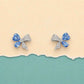 Butterfly Bow Stud Earrings