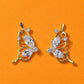 Butterfly Wing Stud Earrings