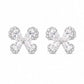 Celestial Flutter Halo Stud Earrings