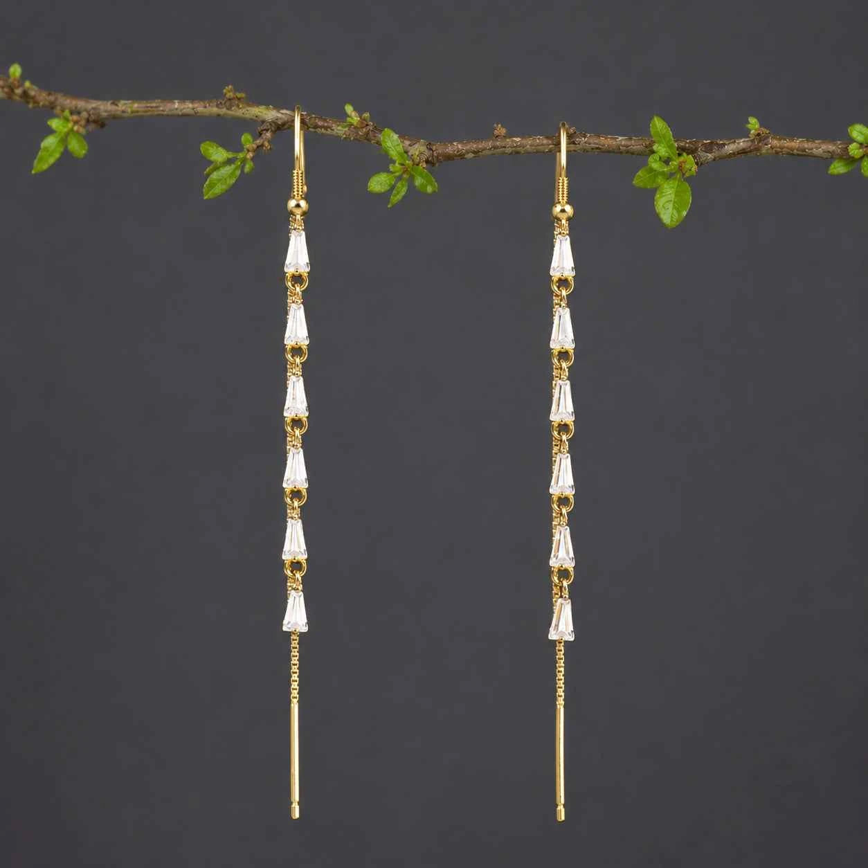 Sparkle Tassel Earrings