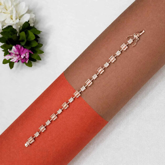 Elite Emerald Bracelet - 925 Silver Jewelery