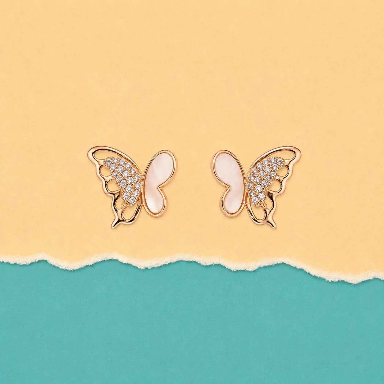 Butterfly Stud Earrings