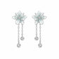 Floral Tassel Earrings