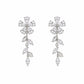 Floral Vine Drop Earrings