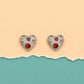 Heart Stud Earrings