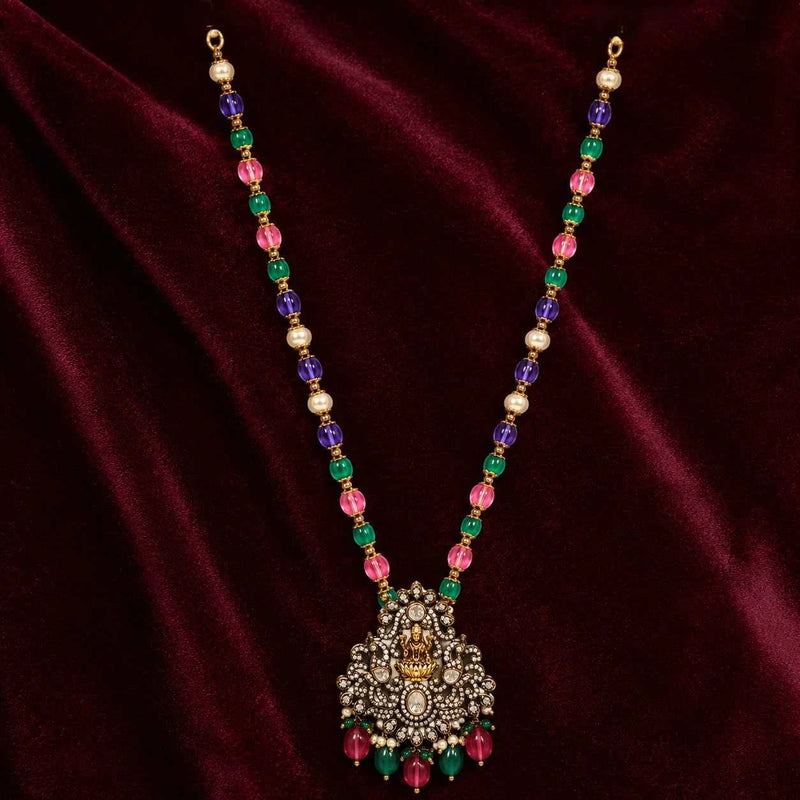Traditional Victorian Lakshmi Pendant Necklace