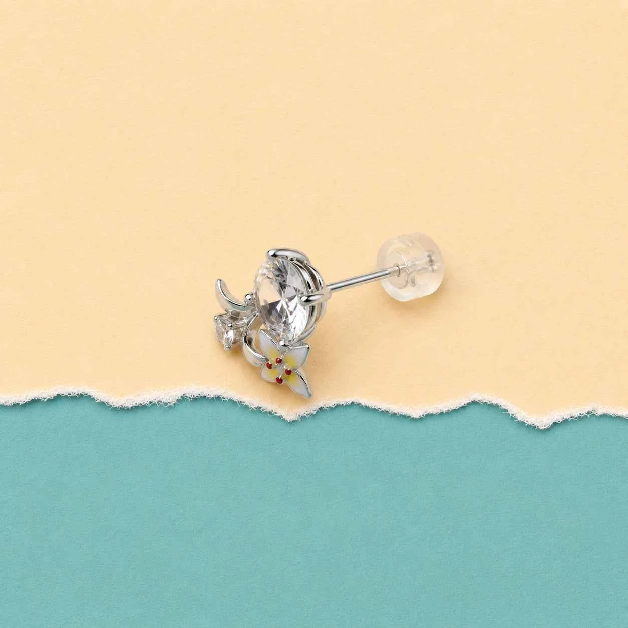 Blossom Garden Floral Stud Earrings