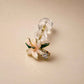 Blossom Spark Floral Stud Earrings
