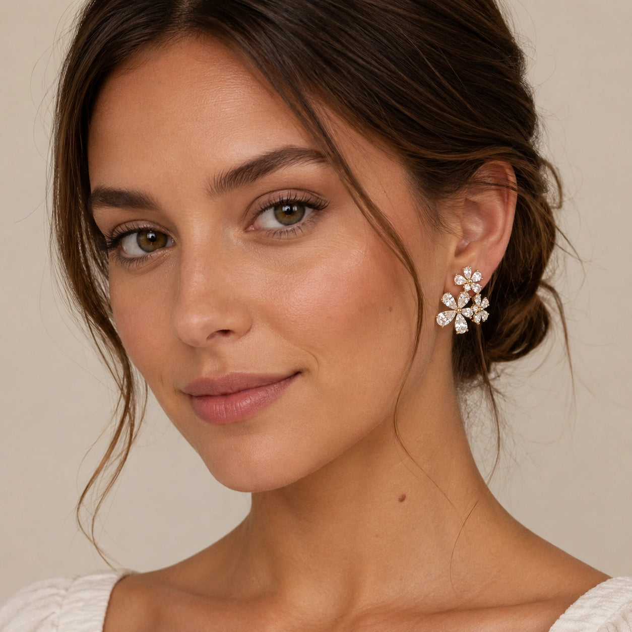 Blossom Trio Stud Earrings