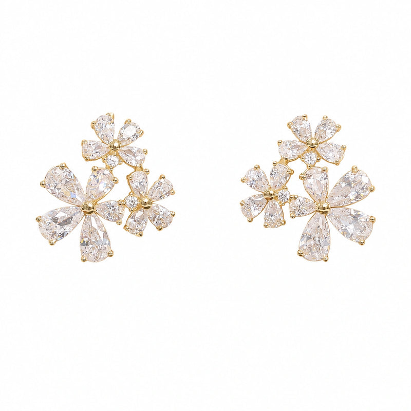 Blossom Trio Stud Earrings