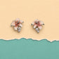 Blush Lily Bloom Stud Earrings