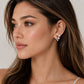 Blush Lily Bloom Stud Earrings