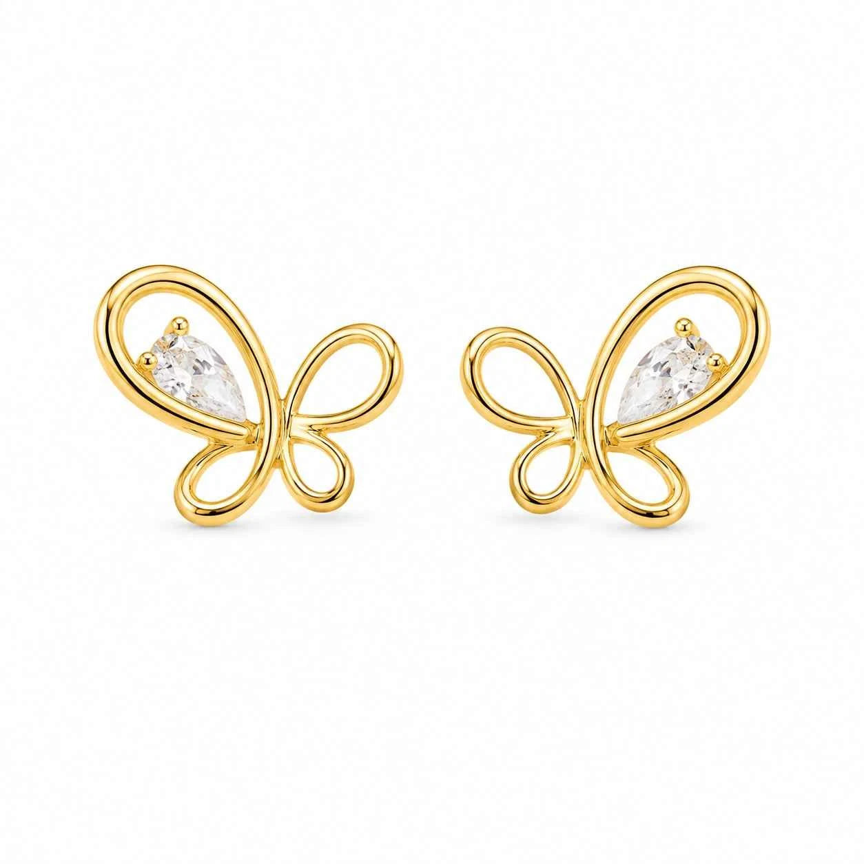 Butterfly Grace Stud Earrings