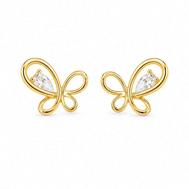 Butterfly Grace Stud Earrings