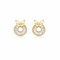 Butterfly Halo Studs