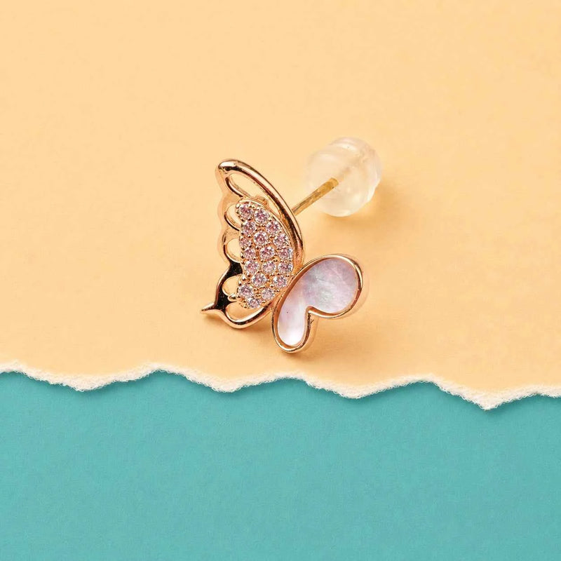 Butterfly Stud Earrings