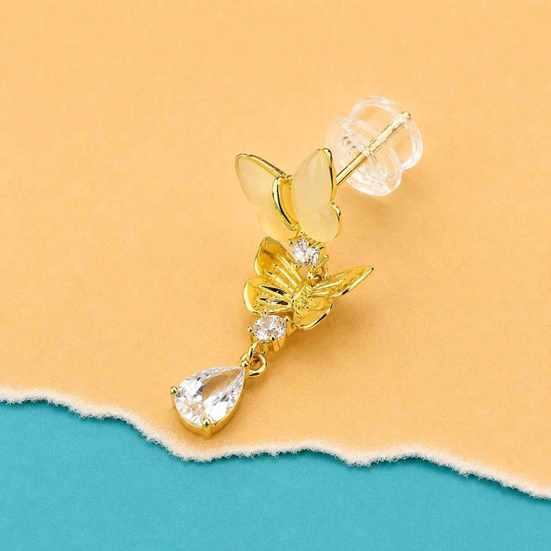 Butterfly Drop Earrings