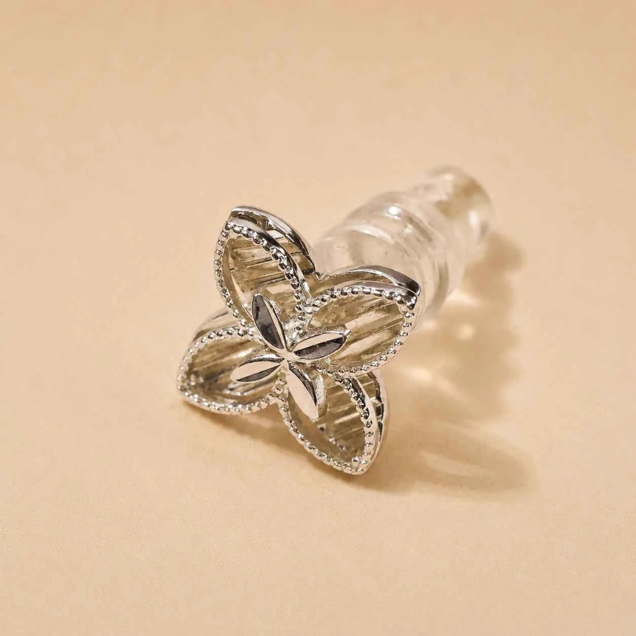 Celestia Baguette Bloom Stud Earrings