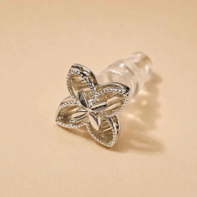 Celestia Baguette Bloom Stud Earrings