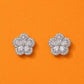 Blooming Petal Floral Stud Earrings