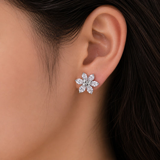 Mini Butterfly Flower Studs