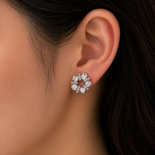 Halo Circle Bar Studs