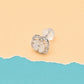 Mother of Pearl Flower Stud