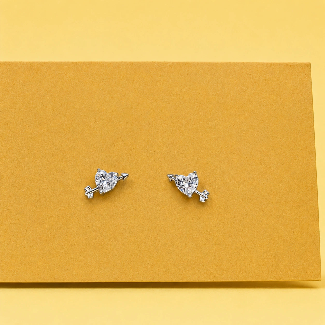 Cupid Heart Studs