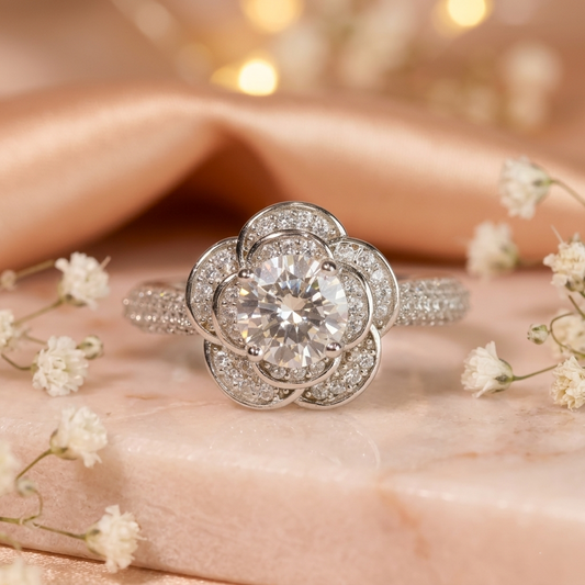 Eternal Blossom Sparkle Ring