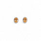 Golden Aura Halo Stud Earrings