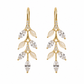 Golden Leaf Crystal Drops