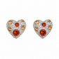 Heart Stud Earrings