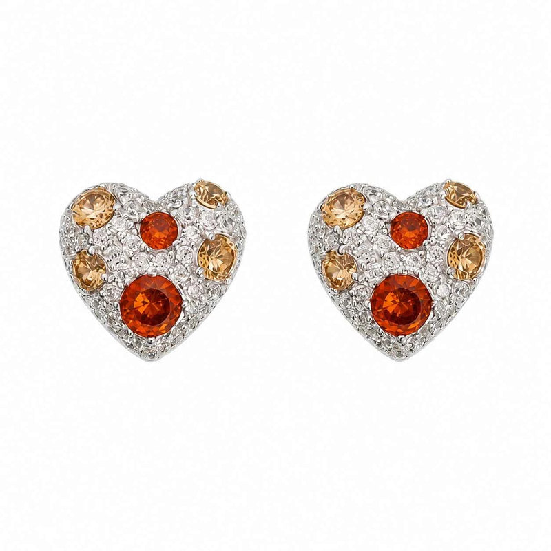 Heart Stud Earrings