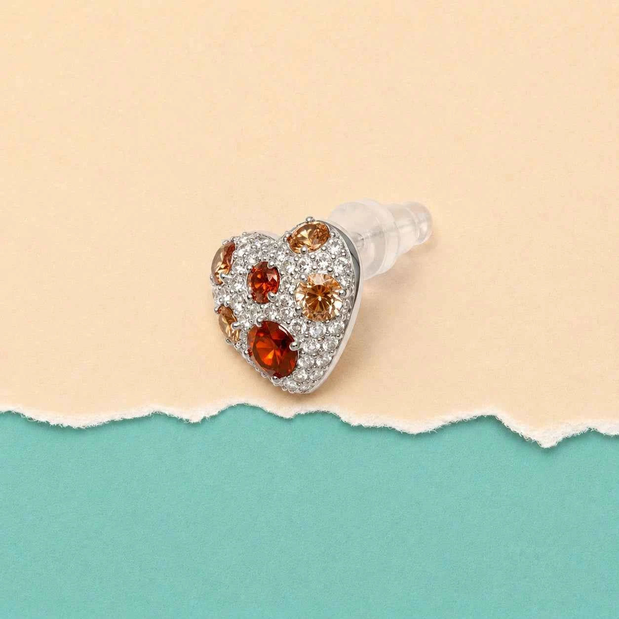 Heart Stud Earrings
