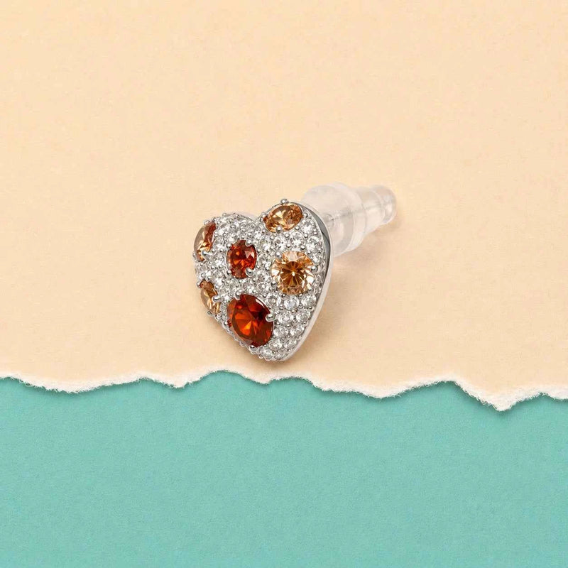 Heart Stud Earrings
