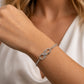 Infinity Bow Tennis Bracelet