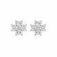 Minimal Flower Stud Earrings
