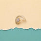 Moon Star Stud Earrings