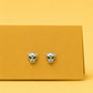 Panther Face Stud Earrings
