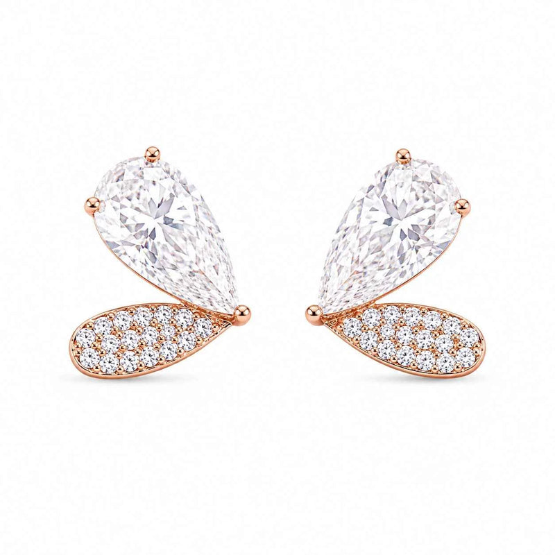 Pear Blossom Stud Earrings